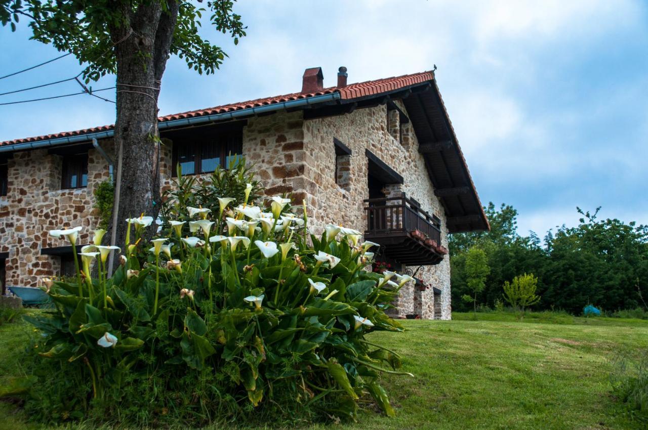 Apartamentos Rurales Larrago Busturia Kültér fotó